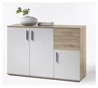 Comoda aparador bobby 120x82cm. 3 puertas y 2 cajones cambria
