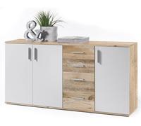 Comoda aparador bobby 160x82cm. 3 puertas y 4 cajones