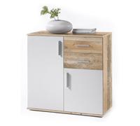 Comoda aparador bobby 80x82cm. 2 puertas y 2 cajones