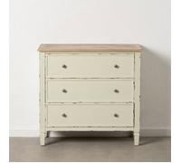 Cómoda Beige Madera 90 X 42 X 85 cm