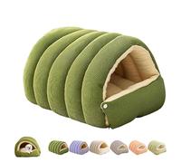 Cómoda Cama para Gatos Monster, Cueva para Gatos De Interior, 2026 Nueva Cama Tipo Tienda De Campaña Suave Y Cálida para El Invierno con Cojín Extraíble, Cálida Cueva Nido Cama (#b,L)