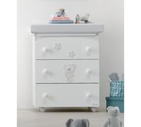 Cómoda Cambiador Azzurra Design Contact Art Blanco