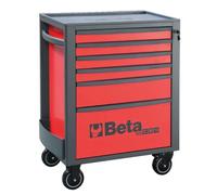 Cómoda Carro Puerta Instrumentos beta RSC24 6-R Rojo 6 Pull Tabs