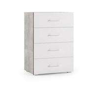 Cômoda com efeito madeira