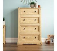 Cómoda Corona de 4 cajones de la Marca Home Discount