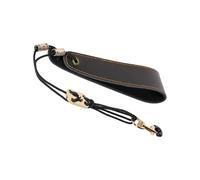 Cómoda correa de hombro ajustable para saxofón de piel sintética con textura para clarinete e instrumentos de viento eléctricos