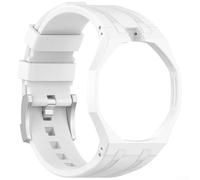Cómoda correa de muñeca de silicona para Swatch x para AP para Royal Oak Edition, correa de repuesto flexible con diseño de ajuste rápido, pulsera deportiva para hombres y mujeres, varios colores, 20