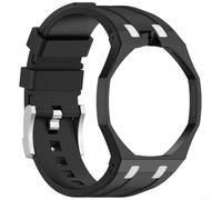 Cómoda correa de muñeca de silicona para Swatch x para AP para Royal Oak Edition, correa de repuesto flexible con diseño de ajuste rápido, pulsera deportiva para hombres y mujeres, varios colores, 20