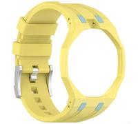 Cómoda correa de muñeca de silicona para Swatch x para AP para Royal Oak Edition, correa de repuesto flexible con diseño de ajuste rápido, pulsera deportiva para hombres y mujeres, varios colores, 20