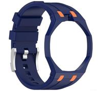 Cómoda correa de muñeca de silicona para Swatch x para AP para Royal Oak Edition, correa de repuesto flexible con diseño de ajuste rápido, pulsera deportiva para hombres y mujeres, varios colores, 20