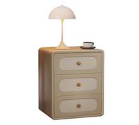 Cómoda de Tres cajones, cómoda de Estilo Medieval Moderno, Armario de Madera Maciza Apto for dormitorios, Salones, pasillos y armarios. Color Negro y Blanco.(E,40cm(15.7))