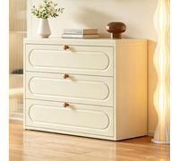 Comoda Dormitorio de 3/4/5 Cajones Cajoneras Interior Armarios con Panel Metalico Mango de Color Antivuelco Guías Metálicas Armario de Almacenamiento para Salón Recibidor Entrada Armario C,80*40*75CM