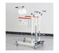 Cómoda Elevador portátil Elevador hidráulico para pacientes Silla de ruedas de transferencia para ancianos Cómoda junto a la cama con rotación libre de 360 ° Rueda universal silenciosa P
