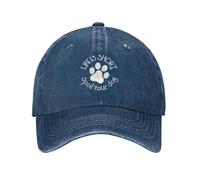 Cómoda Gorras Hip Hop, La Vida Es Corta, Mima A Tu Perro. Sombrero Sol Clásica Gorra para La Cabeza para Golf Mujer Tenis