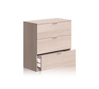 Cómoda low cost roble 77 x 80 x 38 cm