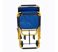 Cómoda máquina de desplazamiento de silla de ruedas móvil para exteriores, escalera plegable de 4 ruedas con hebilla de liberación rápida, camilla de desplazamiento médico, silla de escalera,