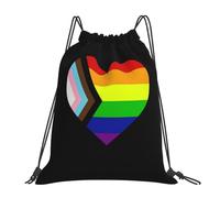 Cómoda Mochila Unisex Bandera arcoíris transgénero P Amor Unisex Mochila Ligera 36x42cm para Natación,Escuela