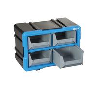 Comoda modular con 4 bandejas extraibles para taller Fervi C086/04T