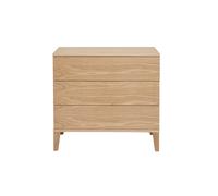 Cómoda nórdica de 3 cajones de madera clara FREDDY
