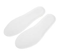 Cómoda plantilla reutilizable de alta elasticidad para aumentar la altura, plantilla realzada, color blanco para aumentar la altura de protección del pie