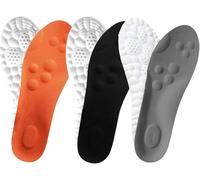 Cómoda plantilla termostática en forma de U, plantilla ortopédica fascitis plantar, plantillas de espuma de memoria para hombre y mujer (3 colores, 35-36)