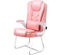 Cómoda Silla de Oficina para Invitados con Brazos Silla Lateral para conferencias de Cuero PU Sin Ruedas Ideal para Juegos o Uso de computadora Asientos Elegantes para Sala de Espera Octopus Feet