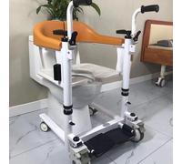 Cómoda Silla de transferencia de elevación de paciente con elevador portátil, ayuda para elevación de paciente en silla de ruedas multifunción, cómoda silla de transferencia de cama a inodor