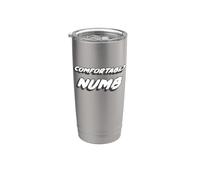 Cómodamente entumecido | 1980's 1970's 80's Music Vaso térmico de acero inoxidable de doble pared