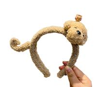 Cómodas diademas para el pelo, bonito accesorio para el cabello para mujer, aro de felpa para limpieza facial e imágenes, diademas de orejas de oso