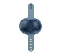 Cómodas herramientas de masaje peine para gatos mascotas gatos cuidado - cepillo para lavar perros, control de perros para el baño | Cepillo ergonómico de goma para frotar champú suave