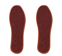 Cómodas plantillas de carbono, almohadillas para zapatos antideslizantes para hombre y, absorción eficaz del sudor, lavables, 1 par de plantillas X (42)
