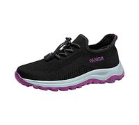 Cómodas zapatillas de correr para mujer, zapatillas de deporte, zapatos ortopédicos, ligeras, transpirables, absorbentes de golpes, zapatillas ergonómicas para aliviar el dolor, zapatos ortopédicos