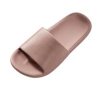 Cómodas zapatillas de estar por casa para mujer, suela antideslizante, ideal para baño, playa, plantilla suave, diseño múltiple para interiores, gran ejecución, Rosa., 41 EU