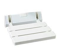 Comodidad de baño ValueBaths metlex movilidad Sitback taburete ducha plegable blanco max. 130kgs