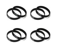 COMODO 16T 40T Belt Drive Gear Set para el TT02 RC Car - 57T Rubber Timing Belt, Composite & Metal Transmission Upgrade Parts(8pcs Belts)