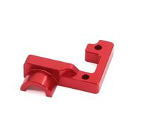 COMODO 1Pcs Metal Open Gear Box Vivienda para TT02 1/10 RC Car, Seat de reemplazo Gear Compatible con TT-02 Drivetrain(Red)