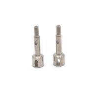 COMODO 2PCS Metal Front & Rear Axle Cups para 1/14 & 1/12 RC Cars Compatible con 144010 144001 144002 124016-124019