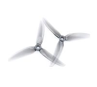 COMODO 3-Propeller Replación Parte para 5 Pulgadas RC Racing Freestyle Drone Reparación de Vuelo Compatible con 5X4.3X3V2S(4PAIRS Grey)