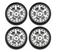 COMODO 4pcs 32mm Metal RC Drift Wheels Hard Tires Replación para 1/18 Escala RC Cars Compatible con LD1801 LD1802 LD1803 LD1804 A01 A02 A86(Color: JSLG-SF)