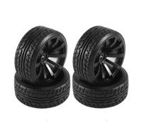 COMODO 4pcs 65mm 1/10 RC Car Tires On Road Off Road Wheels con 12mm Hex para TT01 TT02 Compatible