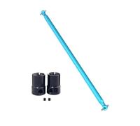 COMODO Aluminum Drive Shaft & Steel Drive Cup B para 1/10 RC Car - Compatible con los Modelos 94103 94123(Blue and Black)