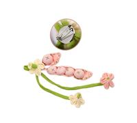 Cómodo broche de tela con botón de guisante, elegante pin decorativo para atuendo diario, estilo minimalista, broche de tela, diseños rápidos, G, como se describe