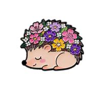 Cómodo broche ligero con cierre seguro para comodidad durante todo el día, pin floral de animales, broche artístico creativo, One Size, Como se describe