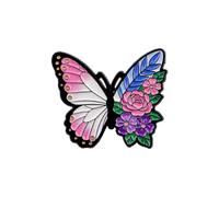 Cómodo broche ligero con cierre seguro para comodidad durante todo el día, pin floral de animales, broche artístico creativo, One Size, Como se describe