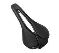 Cómodo cojín de asiento de bicicleta, hueco de fibra de carbono, impermeable, para bicicletas de montaña, de carretera, de fibra de carbono, cojín de bicicleta