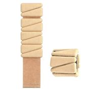 Cómodo diseño elástico de tobillo para hombres y mujeres, peso ajustable, fuerza para correr, correa ajustable de silicona para muñeca