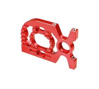 COMODO El Motor de Aluminio Mount Bracket Base Compatible con 1/10 Escala RC Cars se Ajusta a los Modelos TT01 y TT-01(Red)