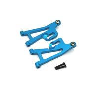 COMODO Frente Abajo Arm Swing para 1/14 RC Car 14209 14210 - Metal Suspension Arm Replación, 65mm, 2pcs(Blue)