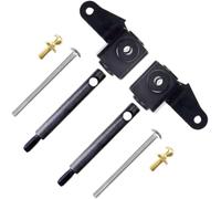 COMODO Front Knuckle Arm Set para 1/10 Escala RC ORV Chassis - Partes de dirección de reemplazo de Aluminio Compatible con Blackfoot III Beetle Frog Brat