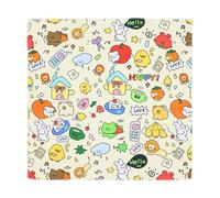 Cómodo gato envoltura para el cuidado libre de estrés suave y transpirable hermoso patrón de gatos pequeños envoltura sólida para calmar